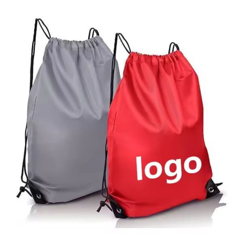 Kordelzugtasche mit Logo-Druck